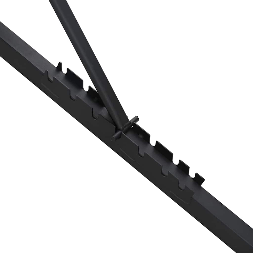 Panca per pesi Nero 131 x 41 x 110 cm | homemem39