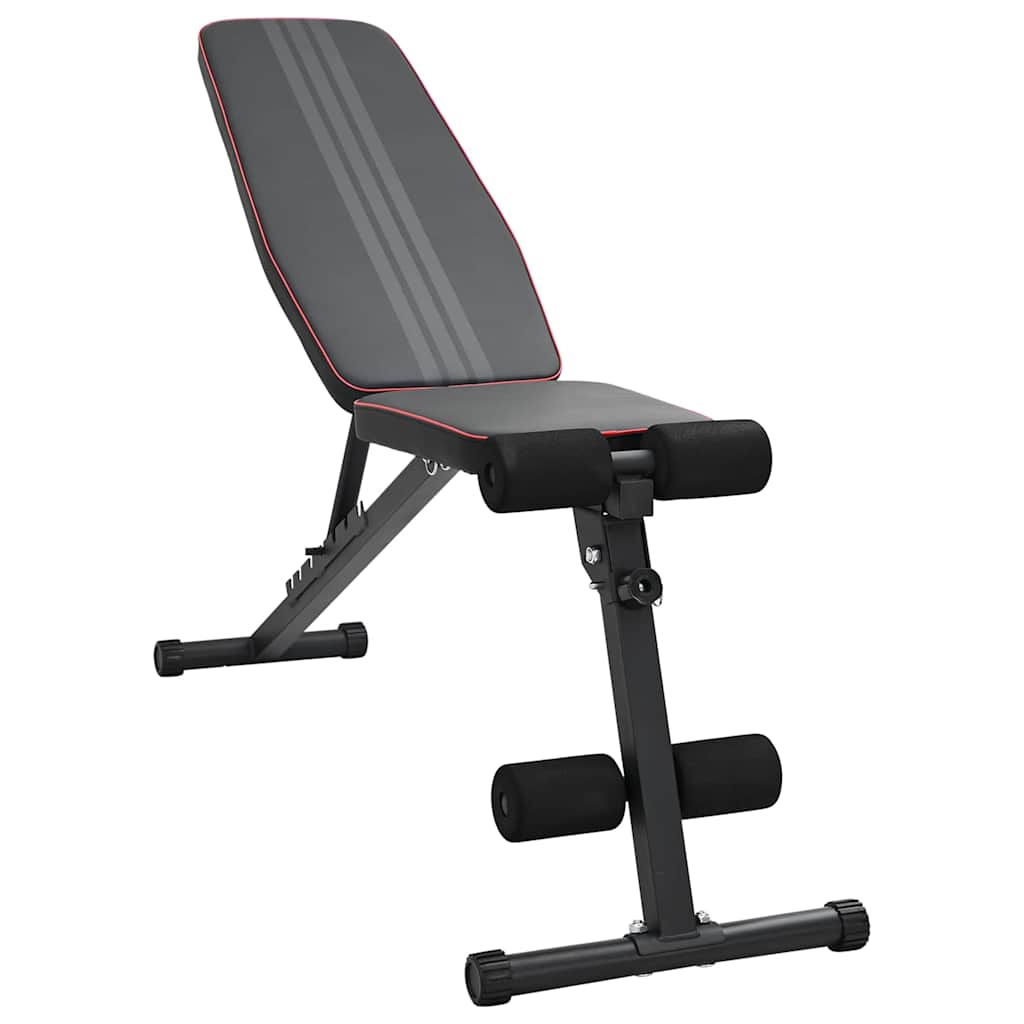 Panca per pesi Nero 131 x 41 x 110 cm | homemem39