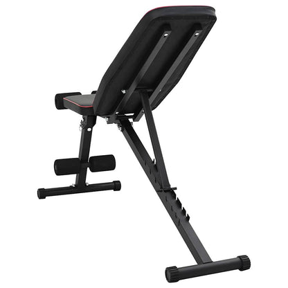Panca per pesi Nero 131 x 41 x 110 cm | homemem39