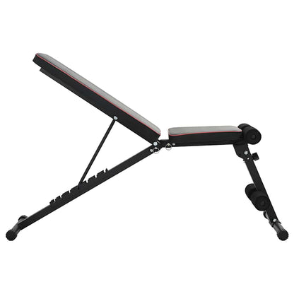 Panca per pesi Nero 131 x 41 x 110 cm | homemem39