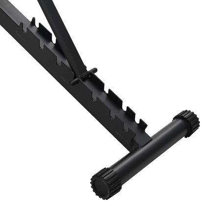 Panca per pesi Nero 131 x 41 x 100 cm | homemem39