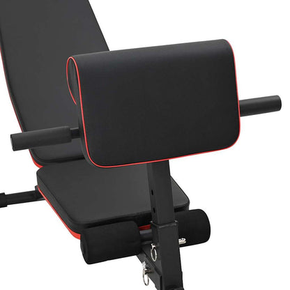 Panca per pesi Nero 131 x 41 x 100 cm | homemem39