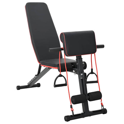 Panca per pesi Nero 131 x 41 x 100 cm | homemem39