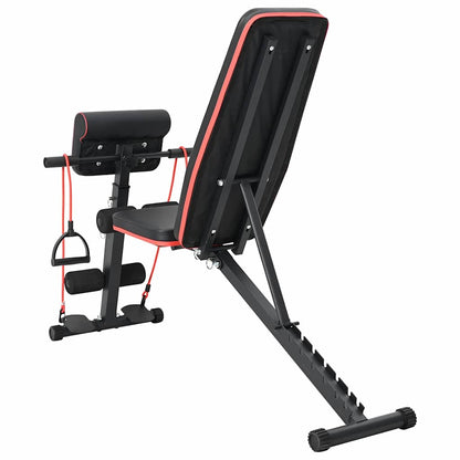Panca per pesi Nero 131 x 41 x 100 cm | homemem39
