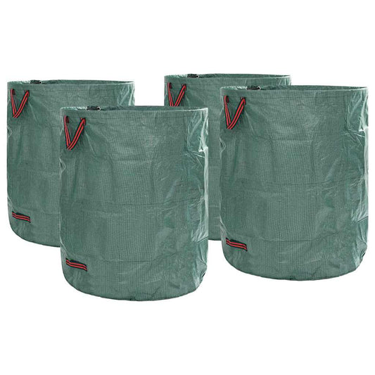 Sacchi per Rifiuti da Giardino 4 pcs Verde 79 x 79 x 99,5 cm