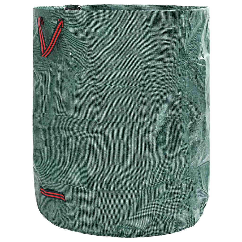 Sacchi per Rifiuti da Giardino 12 pcs Verde 79 x 79 x 99,5 cm