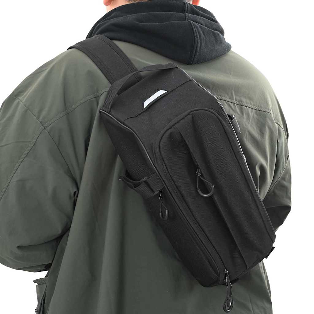 Borsa per biciclette Nero 38 x 16 x 16 cm Poliestere | homemem39