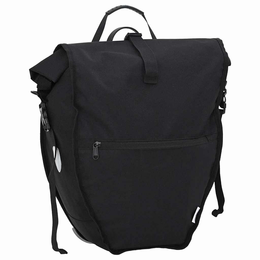 Borsa per biciclette Nero 32,5 x 17 x 57 cm Poliestere | homemem39