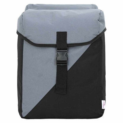 Borsa per biciclette Grigio e Nero 31.5 x 15.5 x 40 cm