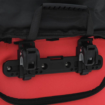 Borsa per biciclette Rosso 31 x 13 x 58 cm Poliestere | homemem39