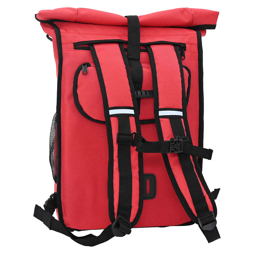 Borsa per biciclette Rosso 31 x 13 x 58 cm Poliestere | homemem39