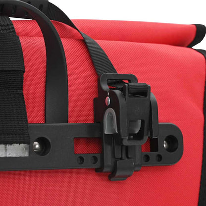 Borsa per biciclette Rosso 34 x 16 x 59 cm Poliestere | homemem39