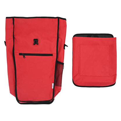 Borsa per biciclette Rosso 34 x 16 x 59 cm Poliestere | homemem39