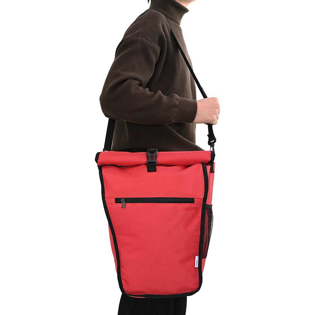 Borsa per biciclette Rosso 34 x 16 x 59 cm Poliestere | homemem39