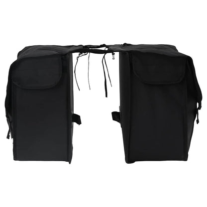 Borsa per biciclette Nero 40 x 18.5 x 35 cm Poliestere | homemem39