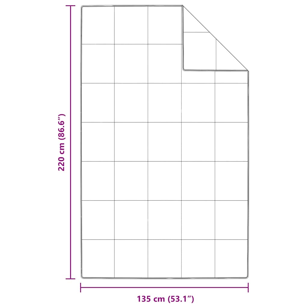 Duvet Invernale Bianco 135 x 220 cm Piuma | homemem39