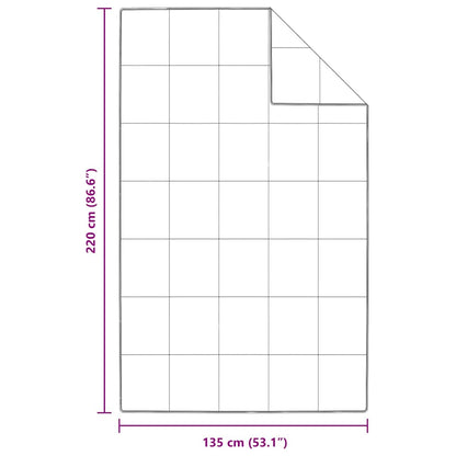 Duvet Estivo Bianco 135 x 220 cm Piuma