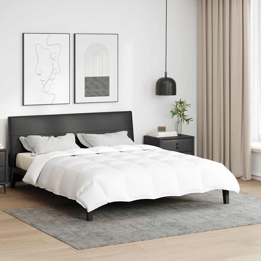 Duvet Estivo Bianco 260 x 220 cm Piuma