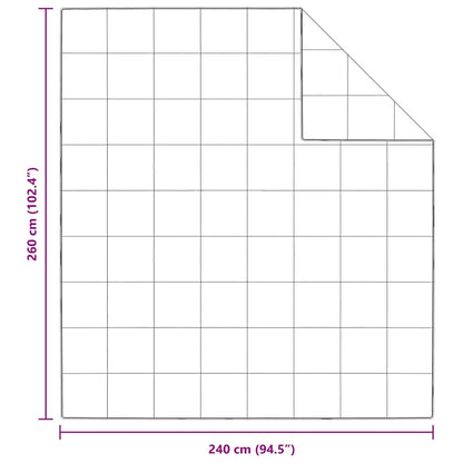 Duvet Estivo Bianco 240 x 260 cm Piuma