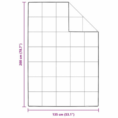 Duvet Invernale Bianco 135 x 200 cm Piuma