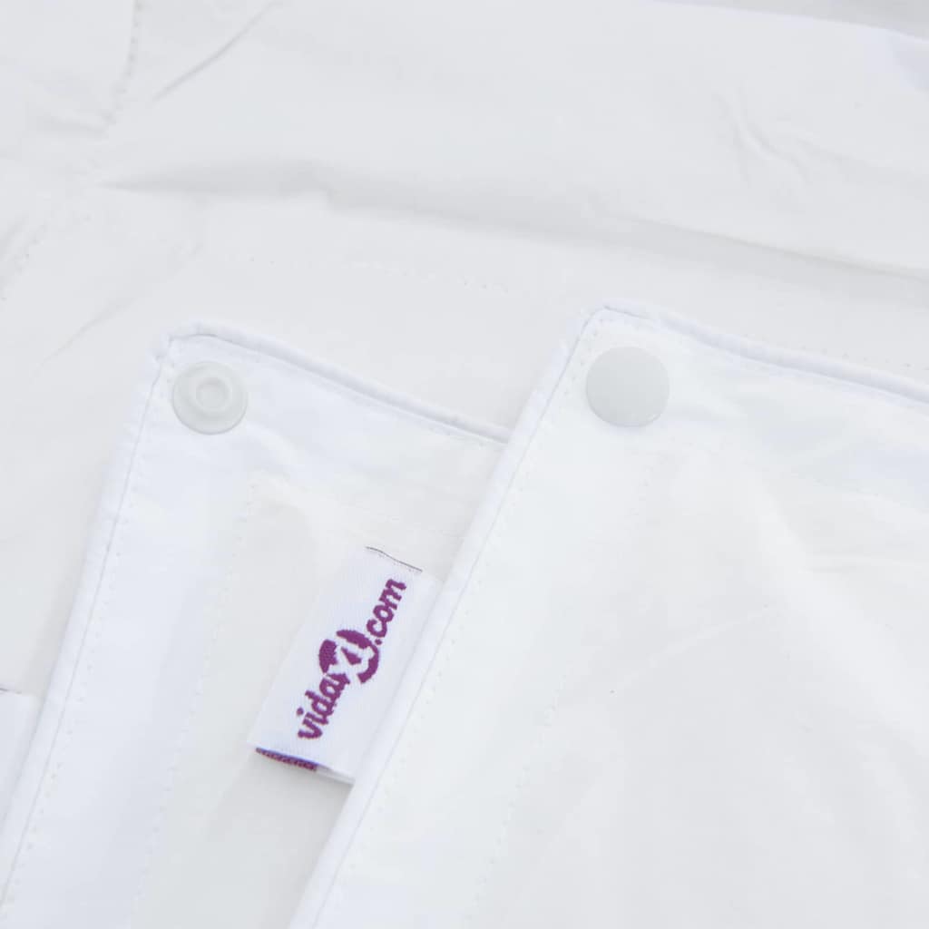 Duvet 2-in-1 Bianco 135 x 200 cm Piuma
