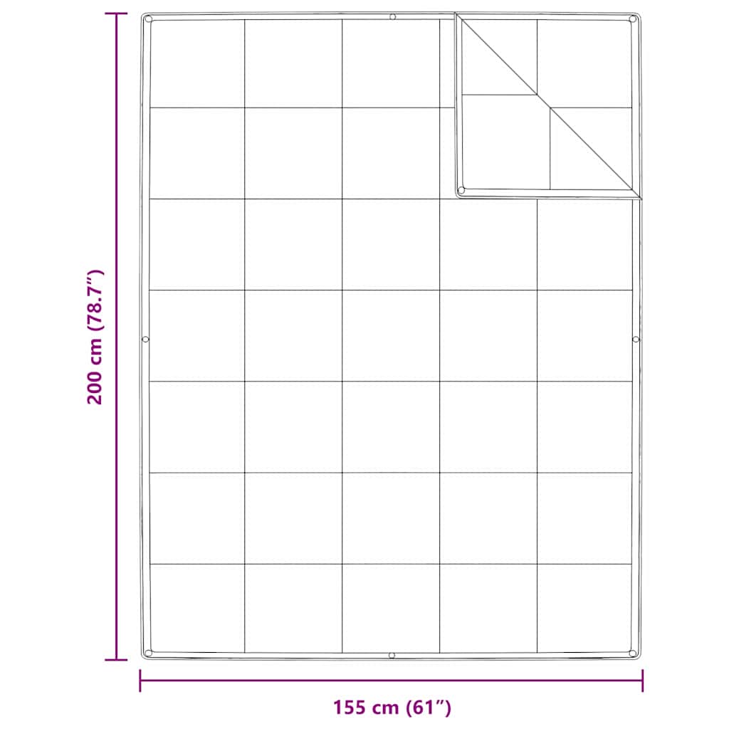 Duvet 2-in-1 Bianco 155 x 200 cm Piuma | homemem39