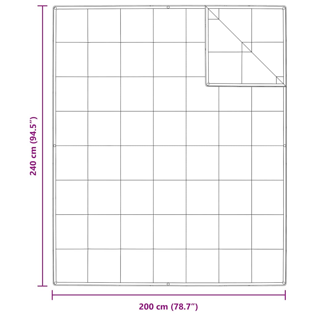 Duvet 2-in-1 Bianco 240 x 200 cm Piuma