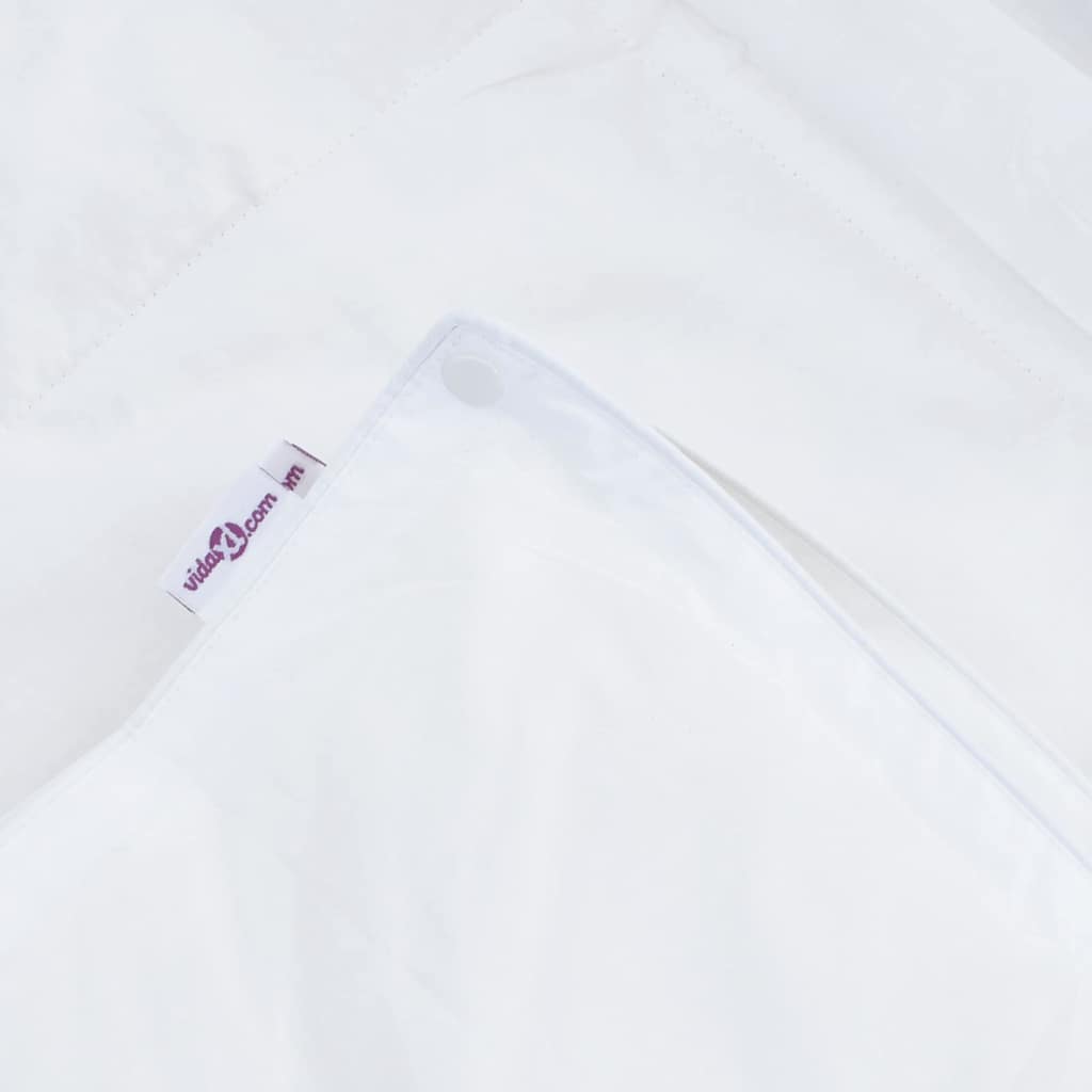 Duvet 2-in-1 Bianco 260 x 220 cm Piuma