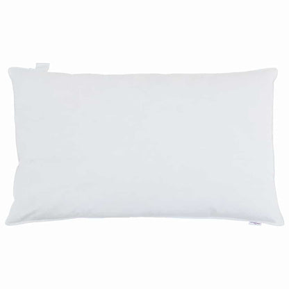 Cuscino con cuscino Bianco 40 x 80 cm Piuma