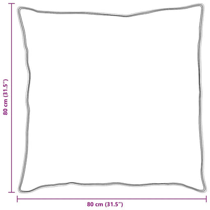 Cuscino con cuscino Bianco 80 x 80 cm Piuma | homemem39