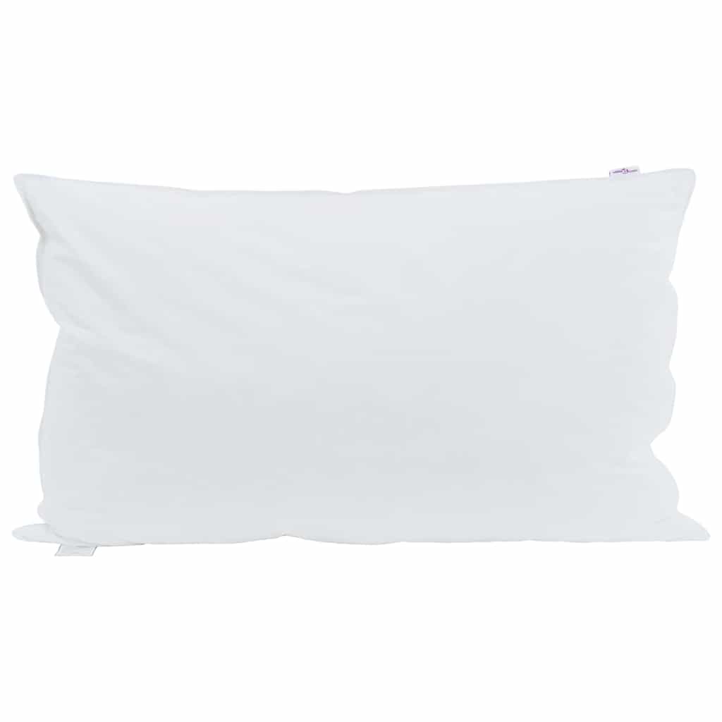 Cuscino con cuscino 2 pcs Bianco 40 x 80 cm Piuma | homemem39