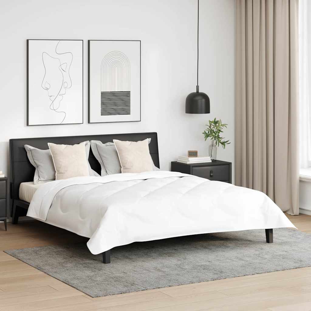 Cuscino con cuscino 2 pcs Bianco 50 x 50 cm Piuma | homemem39