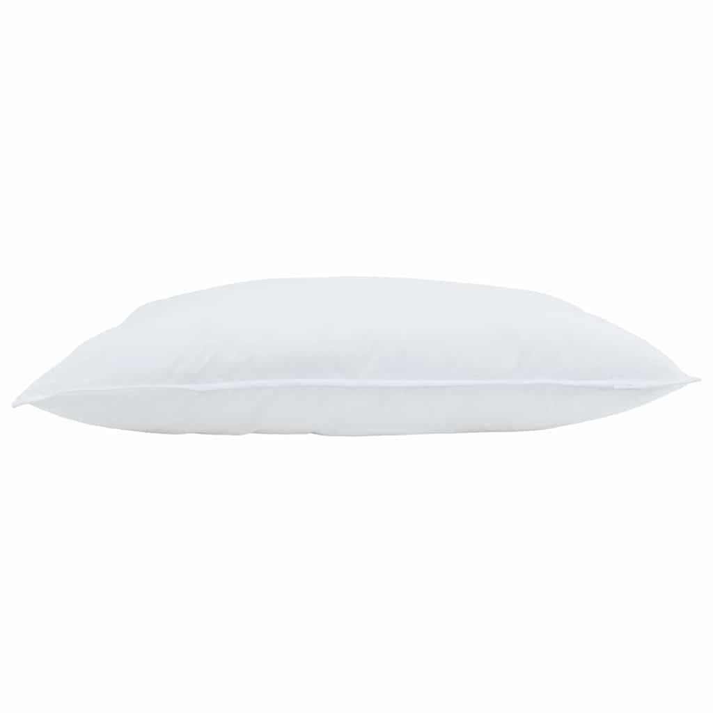 Cuscino con cuscino 2 pcs Bianco 50 x 70 cm Piuma