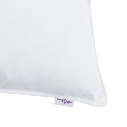 Cuscino con cuscino 2 pcs Bianco 65 x 65 cm Piuma | homemem39