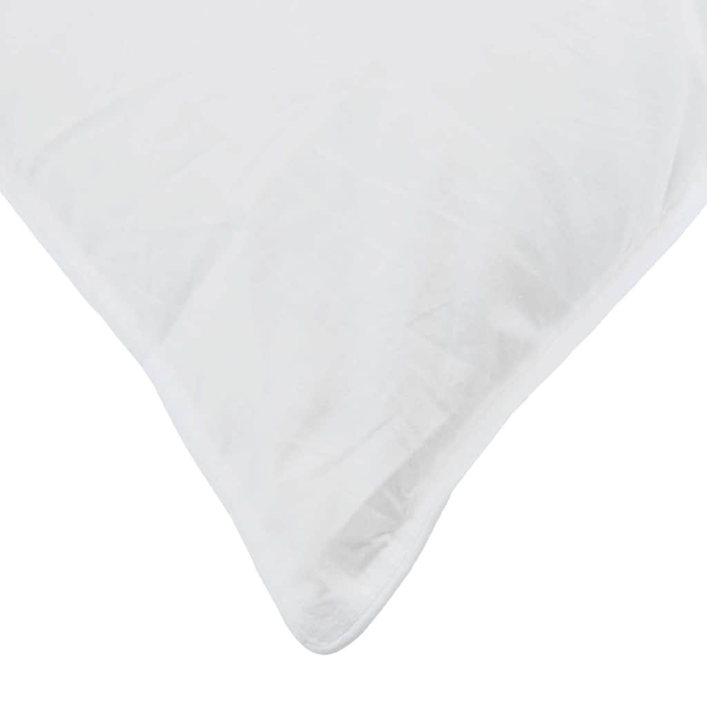 Cuscino con cuscino 2 pcs Bianco 60 x 70 cm Piuma | homemem39