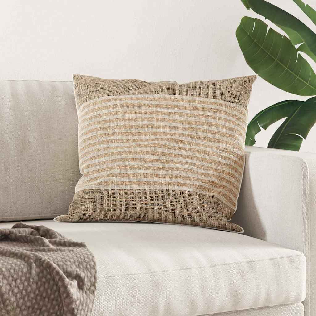 Cuscino con cuscino 2 pcs Bianco 60 x 70 cm Piuma