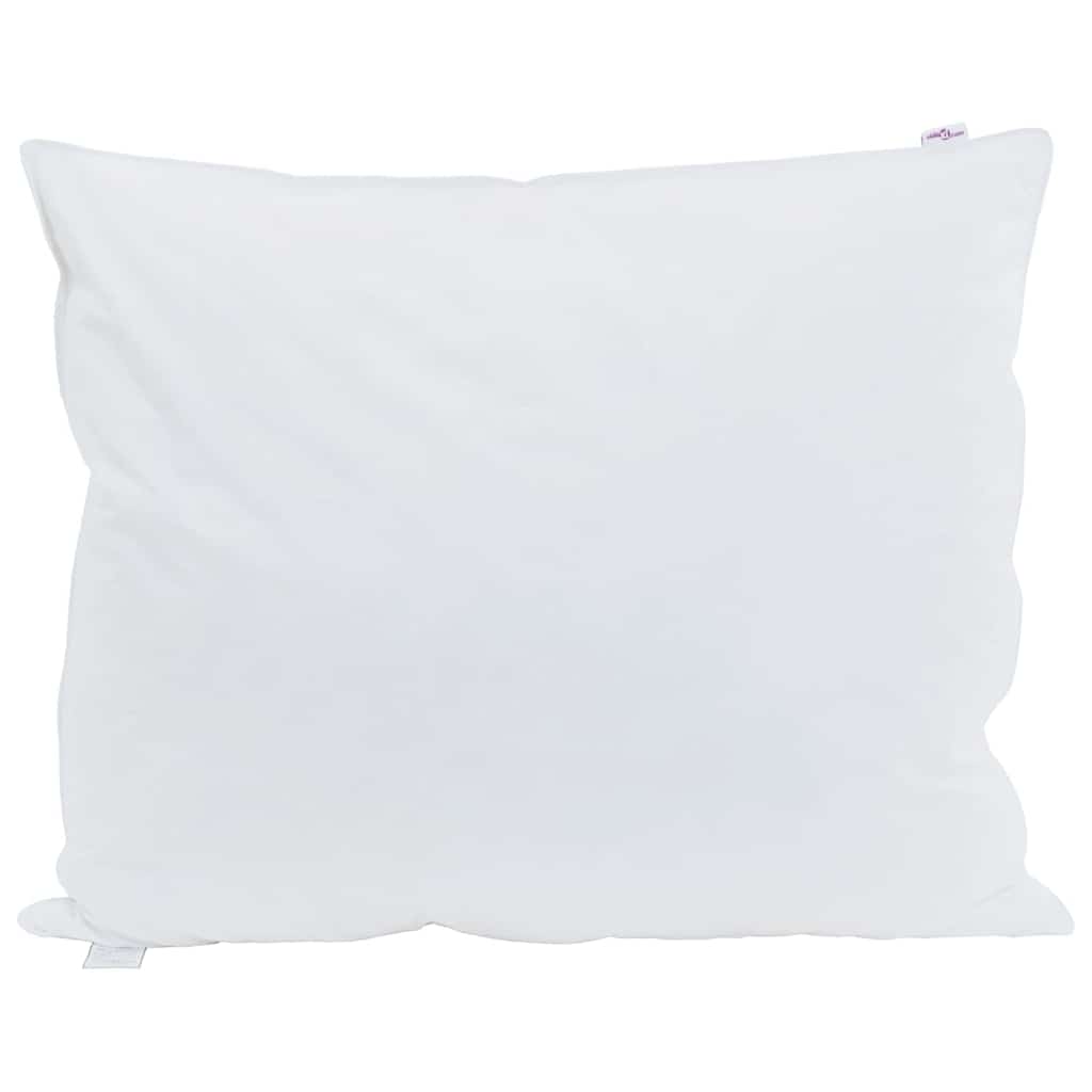 Cuscino con cuscino 2 pcs Bianco 60 x 70 cm Piuma