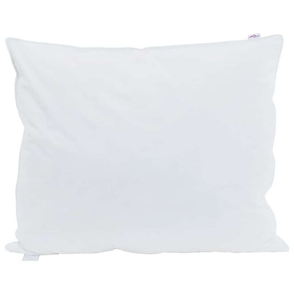 Cuscino con cuscino 2 pcs Bianco 60 x 70 cm Piuma