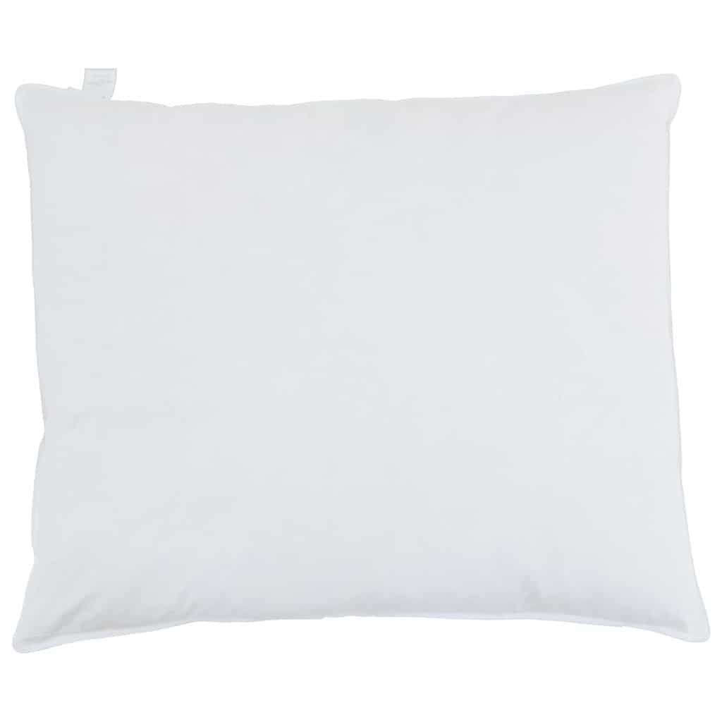 Cuscino con cuscino 2 pcs Bianco 60 x 70 cm Piuma