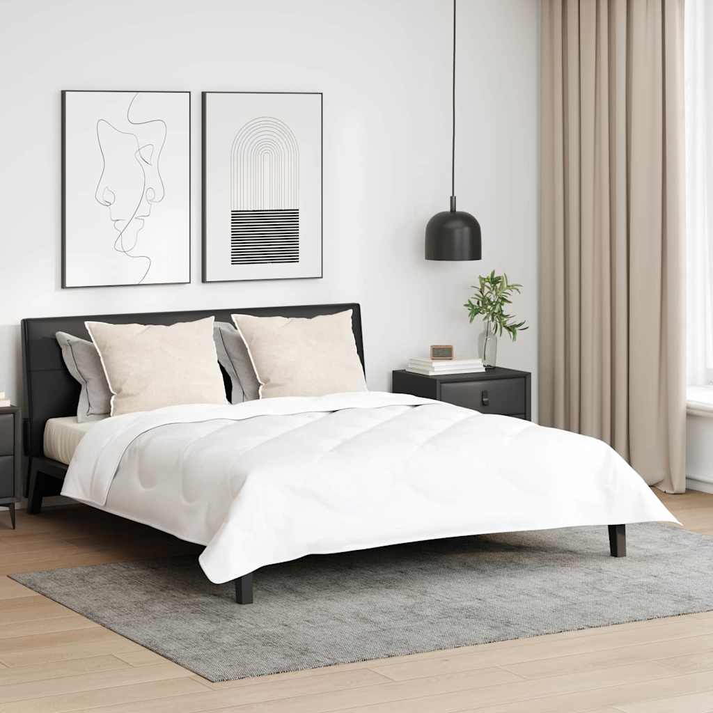 Cuscino con cuscino 2 pcs Bianco 60 x 80 cm Piuma