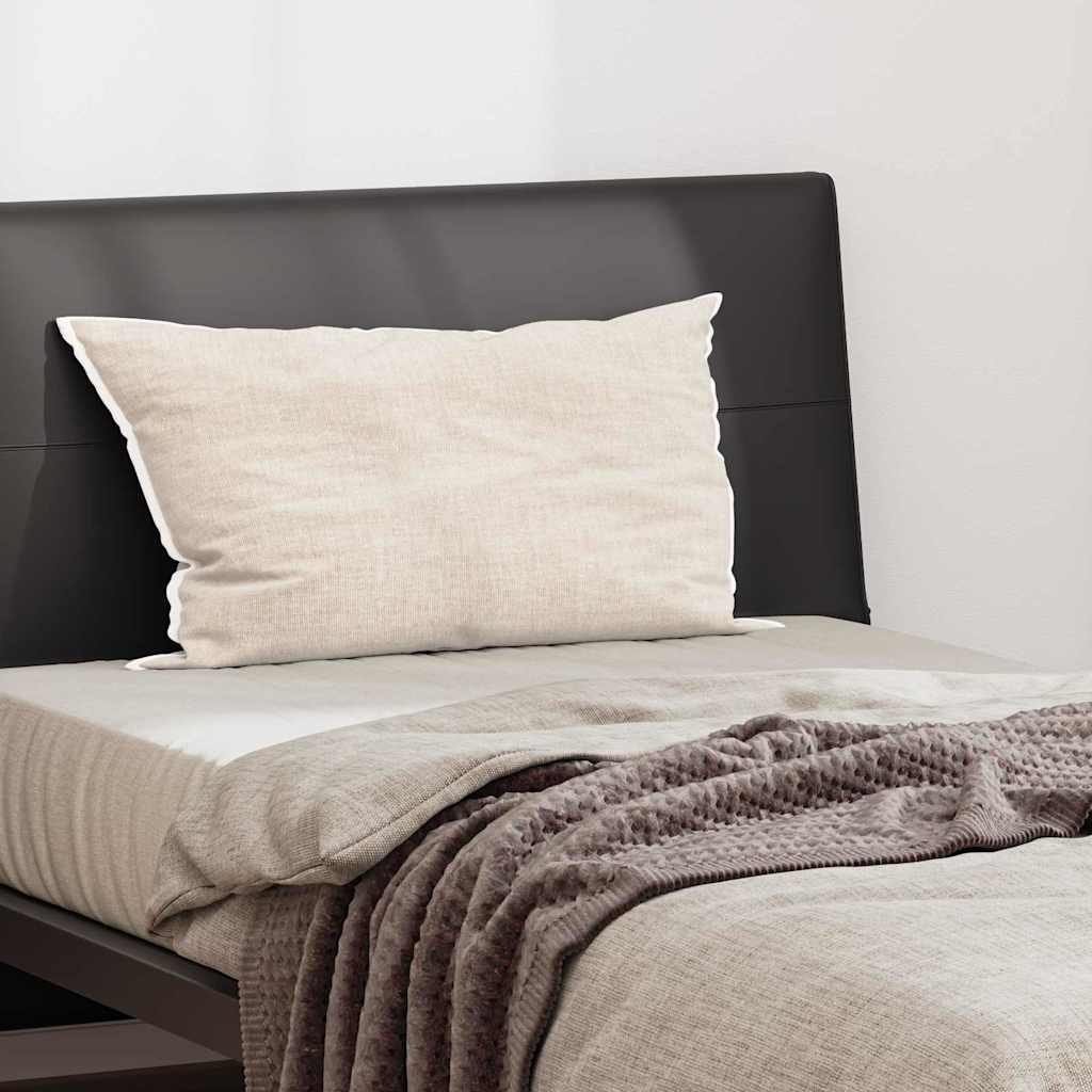 Cuscino con cuscino Bianco 40 x 80 cm Cotone