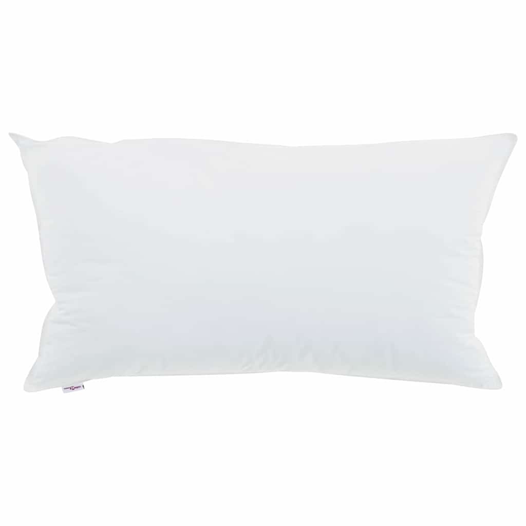 Cuscino con cuscino Bianco 40 x 80 cm Cotone