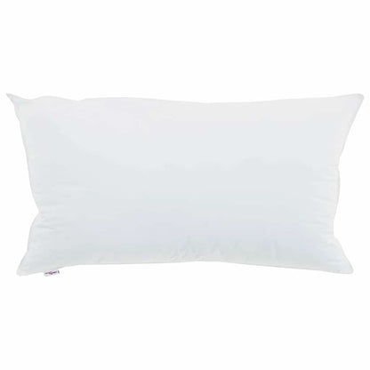 Cuscino con cuscino Bianco 40 x 80 cm Cotone