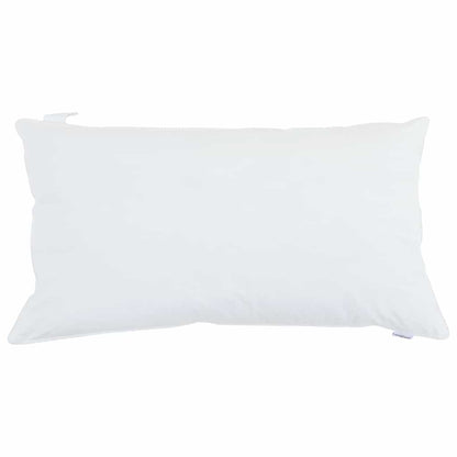 Cuscino con cuscino Bianco 40 x 80 cm Cotone