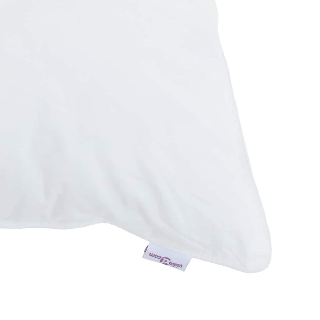 Cuscino con cuscino 2 pcs Bianco 30 x 50 cm Cotone - homemem39