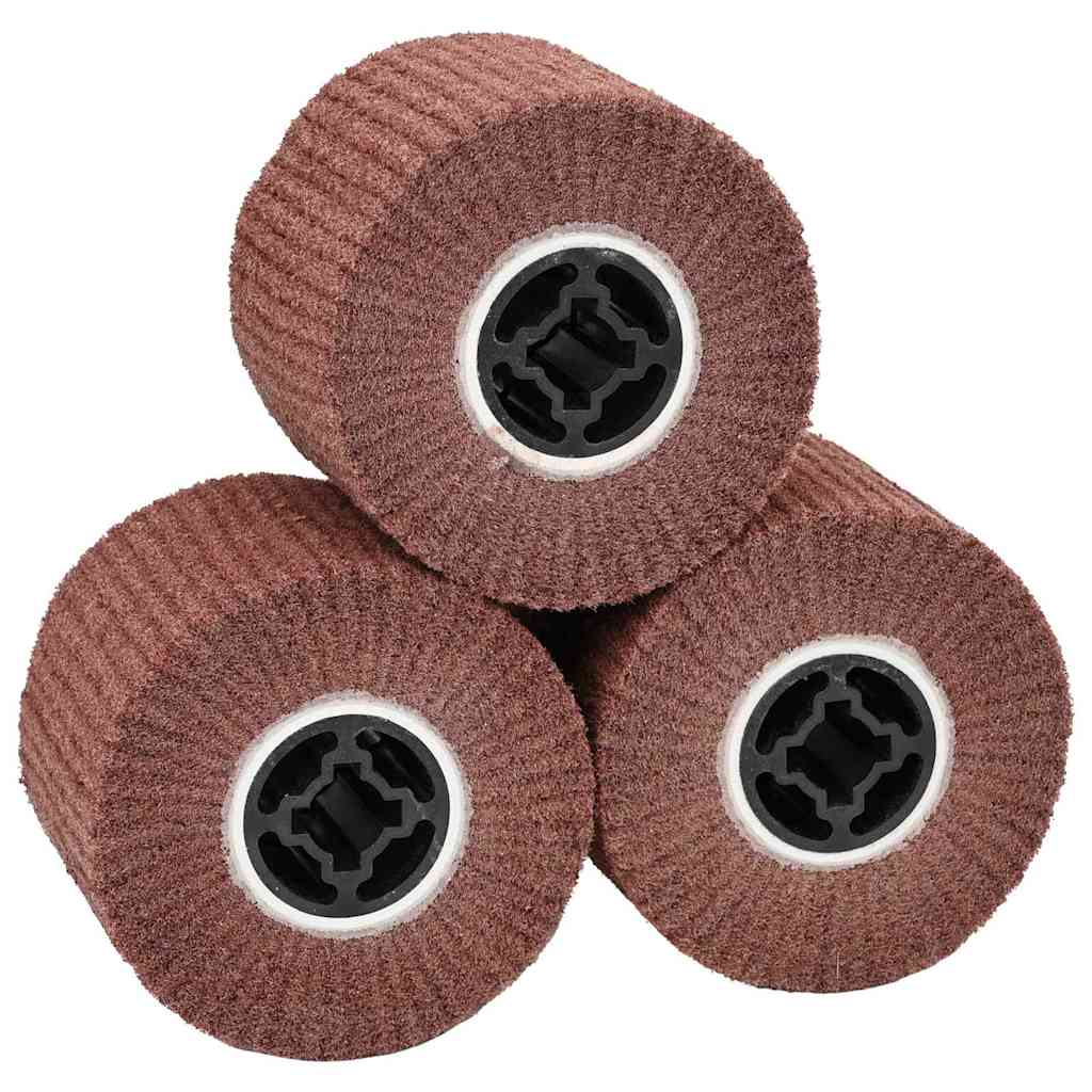 Rulli Abrasivi 3 pcs Marrone 12 x 12 x 10 cm Fibre sintetiche | homemem39