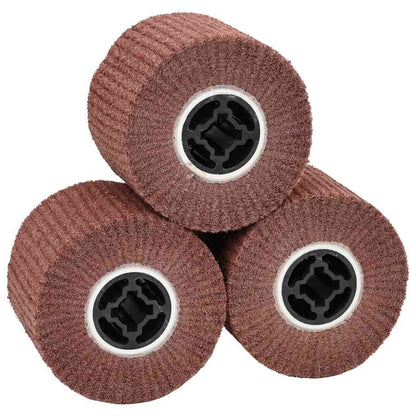 Rulli Abrasivi 3 pcs Marrone 12 x 12 x 10 cm Fibre sintetiche | homemem39