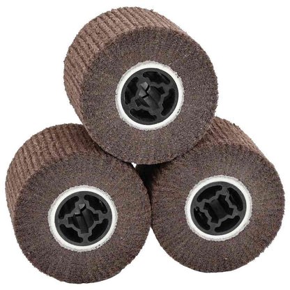 Rulli Abrasivi 3 pcs Marrone 12 x 12 x 10 cm Fibre sintetiche | homemem39