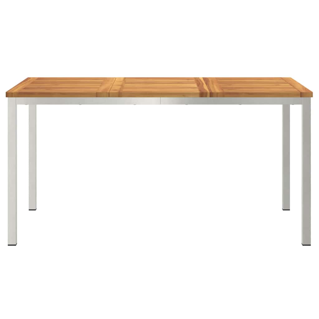 TavolodaPranzo Marrone Legno di Acacia Massello | homemem39