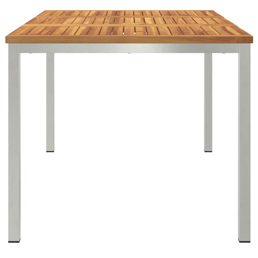 TavolodaPranzo Marrone Legno di Acacia Massello | homemem39